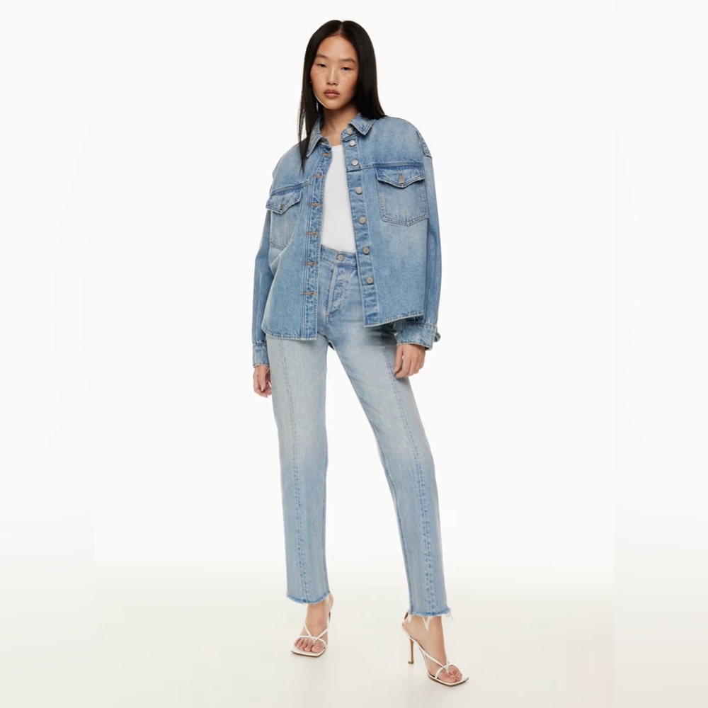 Denim Forum The Arlo Hi-rise Seam Jean Sz 29